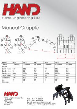 Hand Manual Grapple