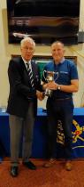 Junior Scratch Cup Winner Paul Browne with Captain Bob Turley
