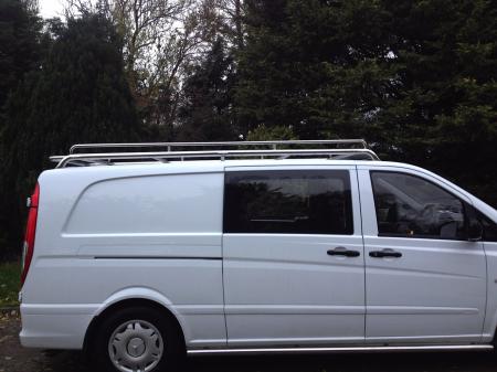 Mercedes Vito Stainless Steel Roof Rack
